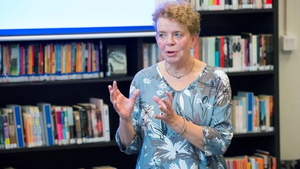 Forskare. Margareta Engvall vid LiU har arbetat tillsammans med lärarna på Gustaf Adolfsskolan.