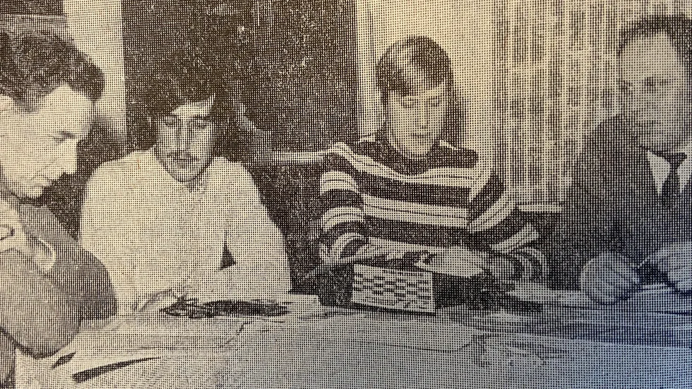 Organisationskommittén för Vingåkersvalsen i arbetstagen. Från vänster: Lennart Ullenbrand, Göran Persson, Ronnie Erlandsson och Hans Pettersson. Den sistnämnde är tävlingsledare och tillika SMK Vingåkers ordförande.