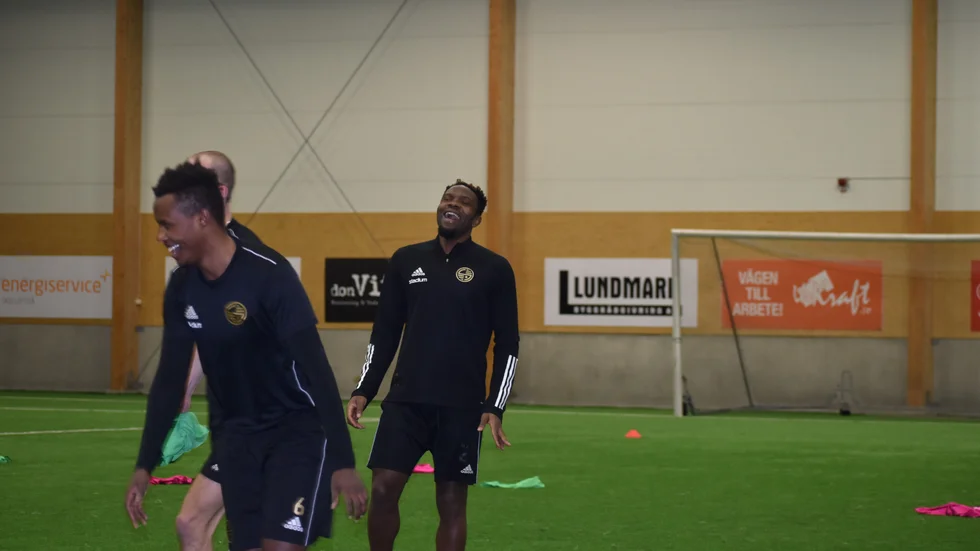 Nya mittbacken Louis Souffo är en spelare som föreningen tror mycket på.