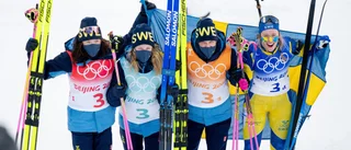 Systrarna Öberg förde Sverige till OS-guld i stafetten