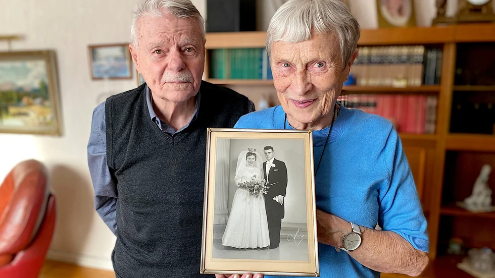 I 60 år har de hängt ihop som äkta makar, Bo och Rut Lindgren på Korsängen. De möttes vid fotbollsplan i Övergran där ungdomarna brukade hänga på 50-talet.