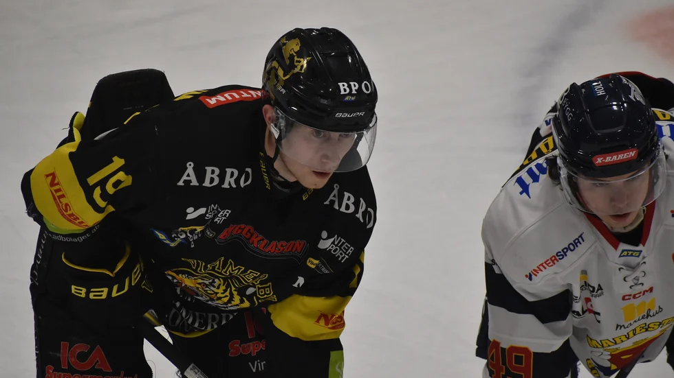 Anton Carlssons Vimmerby ställs mot Mariestad på söndag. 