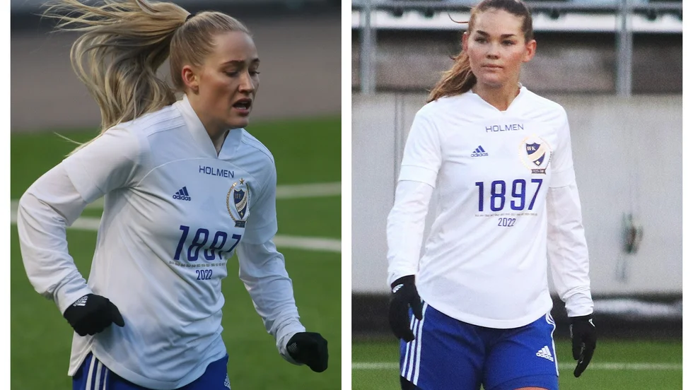 Stephanie Näyhä och Amanda Jeppson