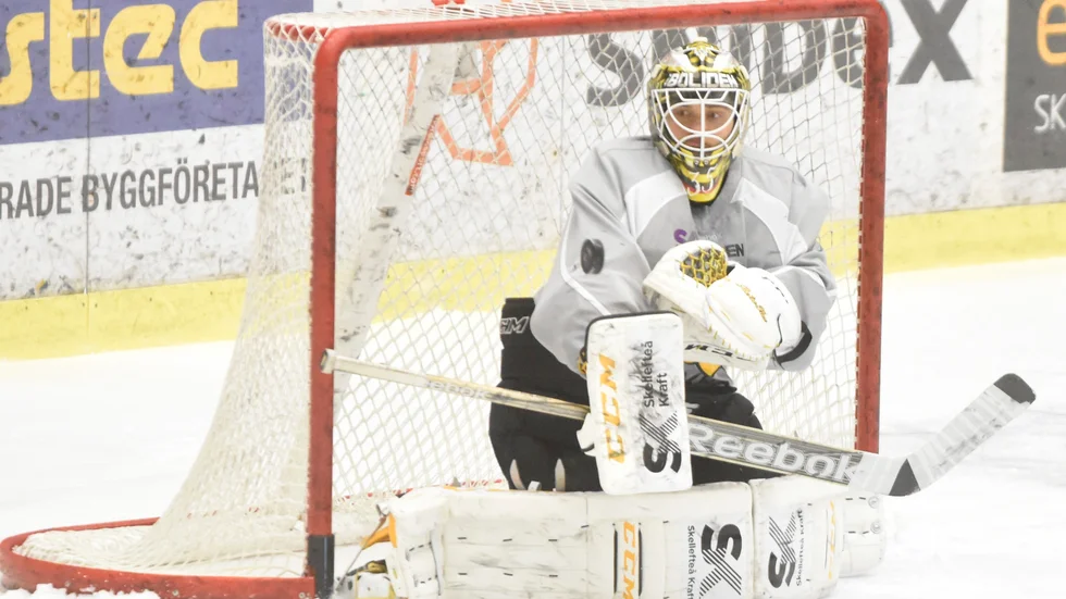 Marcus Svensson in action.