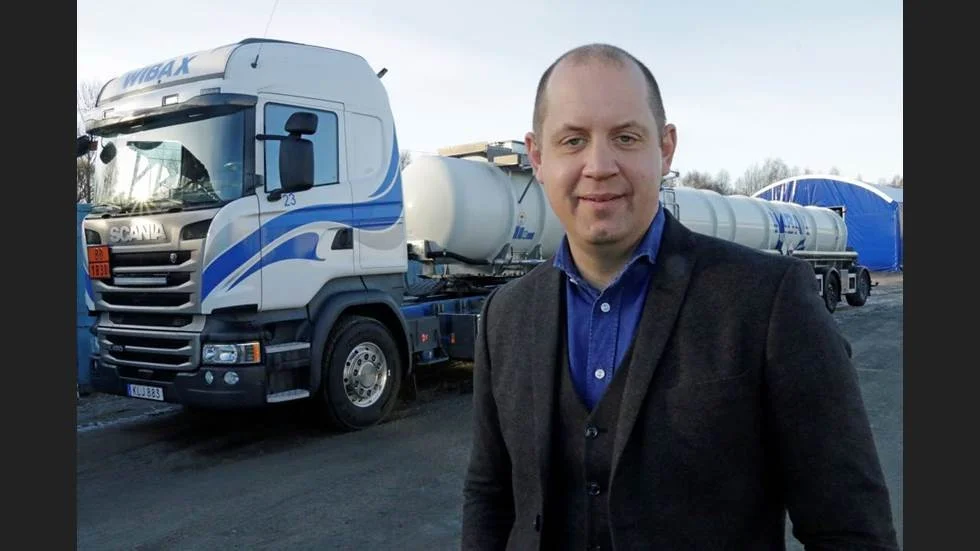 Magnus Sundström, vd för Wibax logistics. Arkivbild: Magnus Sundström/PT. 