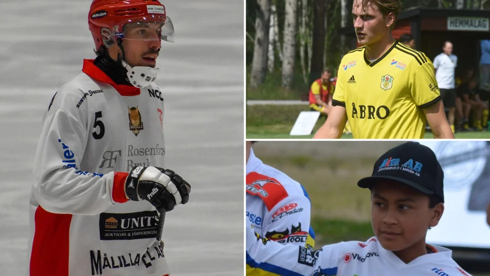 Eric Sundberg, Knut Gunnarsson och Sammy van Dyck är några av spelarna i Målilla Bandys trupp som nästan bara består av egna produkter.