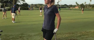 Golfaren Sanna Lundmark representerade Sverige i USA