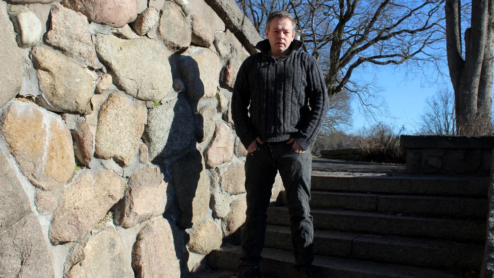 Kenny Fransson har sedan krigets början engagerat sig i hjälpinsatserna i Vimmerby.
