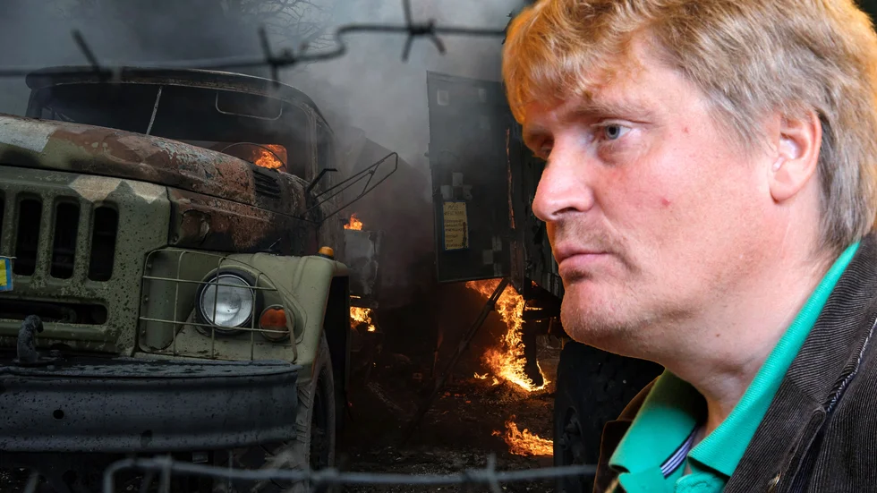 Magnus Alm är förbundskapten för Ukrainas bandylandslag, både herrlaget och damlaget.