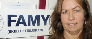 Karin jobbar för Skelleftesjukans drabbade