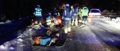 Trafikolycka utanför Skellefteå