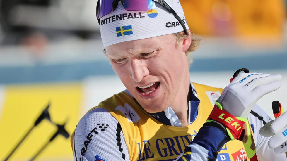 Sprintspecialisten Oskar Svensson tog sig inte vidare från kvalet i sprint i Davos, Schweiz. Arkivbild.