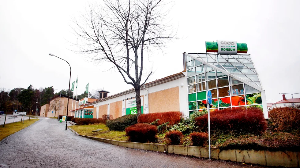 Bråk uppstod när personalen på Coop Triangeln konfronterade en misstänkt tjuv. Arkivfoto