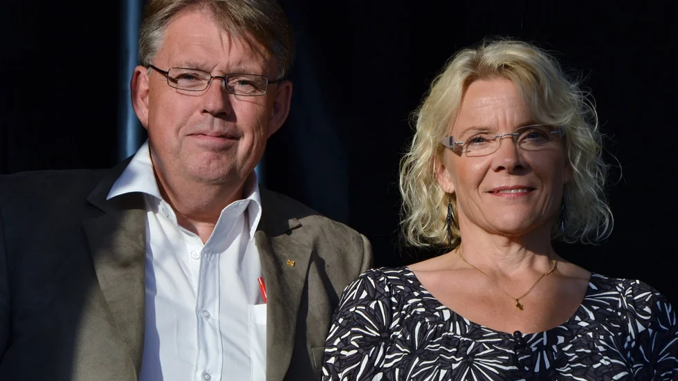 Lennart Johansson och Eva Plumppu.