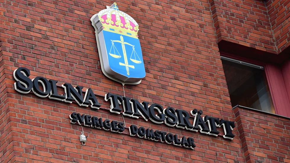 Solna tingsrätt håller häktningsförhandling på onsdag förmiddag. Arkivbild.