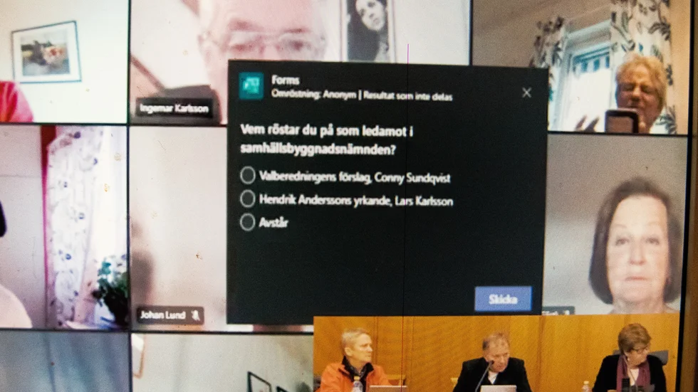 Teknikstrul vid ett personval i Bodens kommunfullmäktige fick ledamöter att tappa tålamodet.