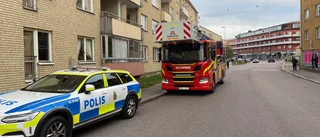 Spisbrand i lägenhet i Nyfors – räddningstjänsten ryckte ut