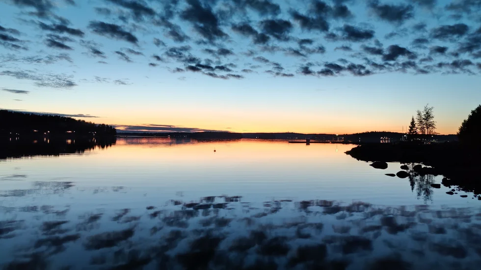 Luleå skärgård en härlig septemberkväll.