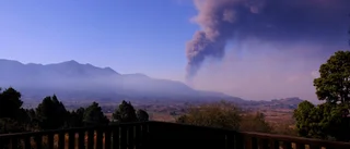 Vulkanaska stänger flygplatsen på La Palma