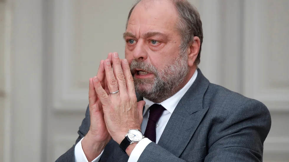 Frankrikes justitieminister Éric Dupond-Moretti. Arkivbild.