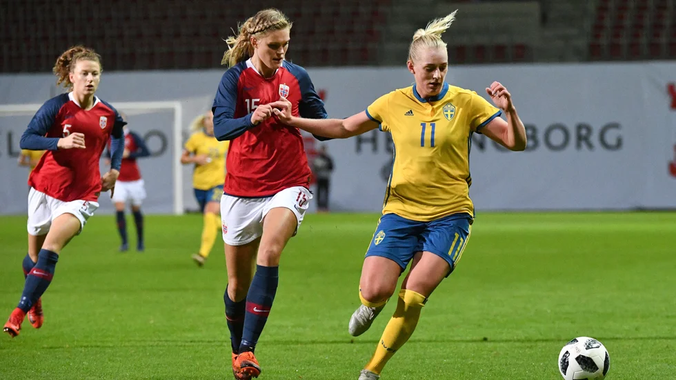 Sveriges landskamp mot Norge i Kalmar den 10 juni blir av trots tidigare oro från norskt håll. Arkivbild.