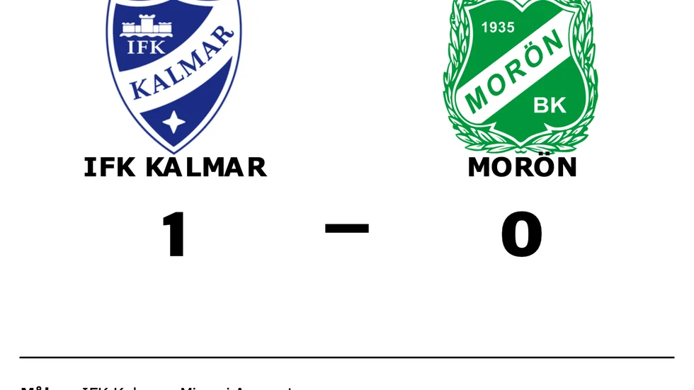 IFK Kalmar vann mot Morön