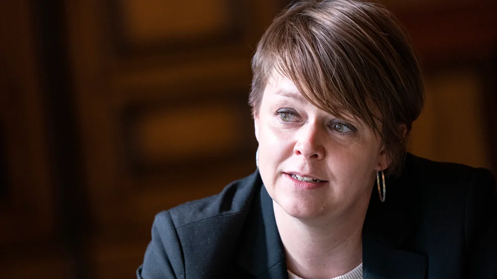 Katrin Stjernfeldt Jammeh ska utreda hur fler unga ska nå målen med sin utbildning. Arkivbild.