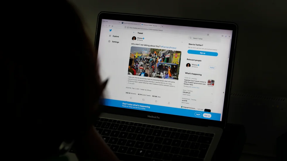 Twitter inleder ett nytt samarbete i kampen mot felaktig information. Arkivbild.