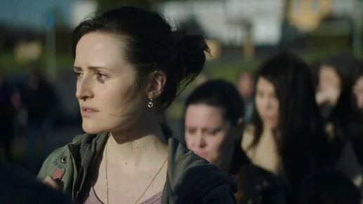 Clare Dunne som Sandra i ”Herself”.