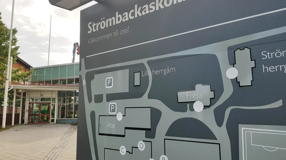 Eleven som riktade hot mot Strömbackaskolan erkänner brottet i polisförhör. Han säger att han bara ville skrämmas, inte göra någon illa. (Arkivbild)