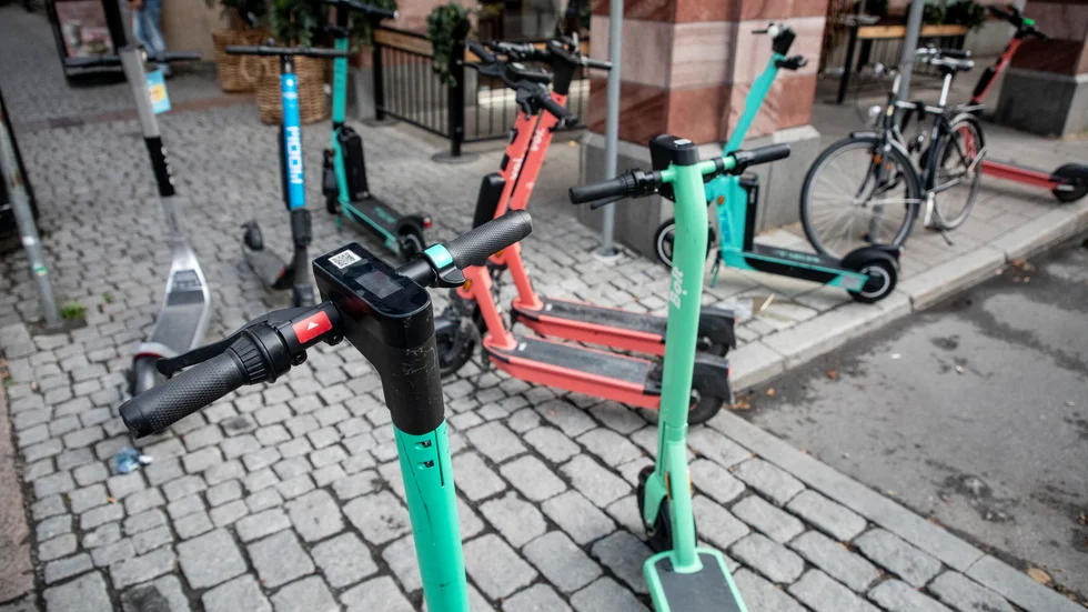 Bolt erbjuder bland annat tjänster som uthyrning av el-sparkcyklar och hemleverans av restaurangmat. Arkivbild.