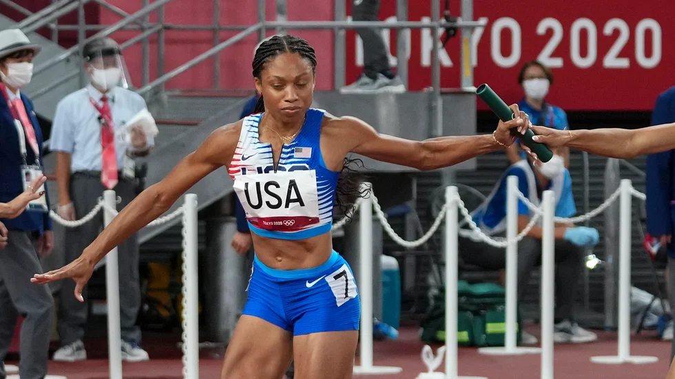 Allyson Felix.