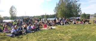 En efterlängtad utomhuskonsert hölls på Skurholmen på lördagskvällen