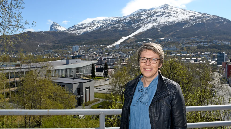 Sjuksköterskan Vibeke Haukland är driftschef för universitetssjukhuset i Narvik.