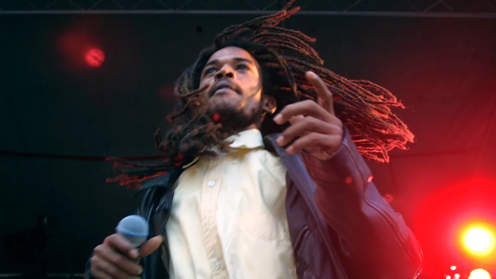 Black Uhuru på den allra första reggaefestivalen 2001. 