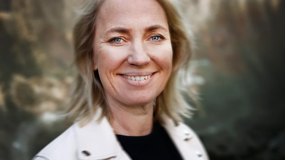 Lina Hedenström är vd för NTM-koncernen. Hennes målsättning är att antalet män och kvinnor som syns i tidningarna ska vara 50–50.