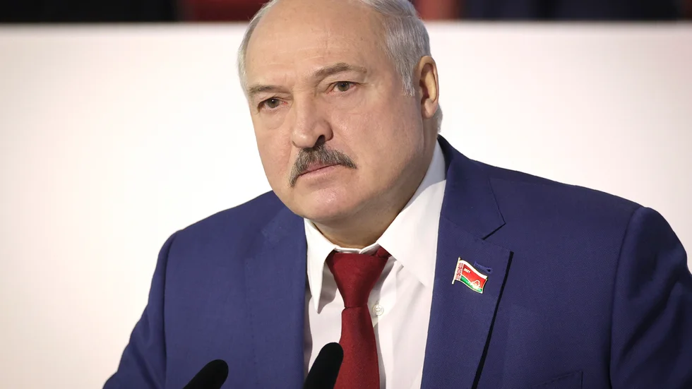 Belarus och presidenten Aleksandr Lukasjenko fördöms av omvärlden. Arkivbild
