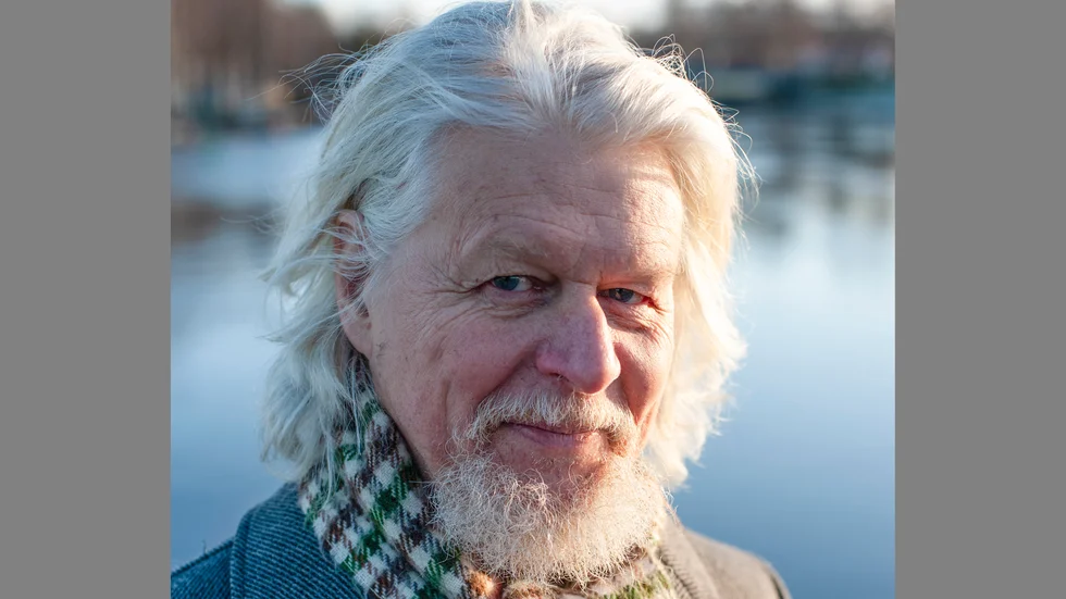 Författaren Lars Andersson skriver en biografi om Göran Tunström. Arkivbild.
