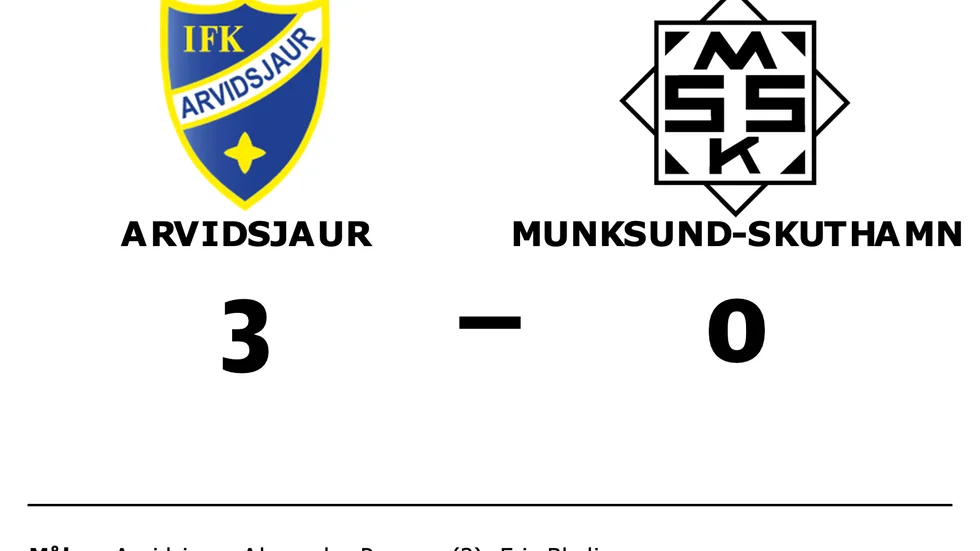 Arvidsjaur vann mot Munksund-Skuthamn