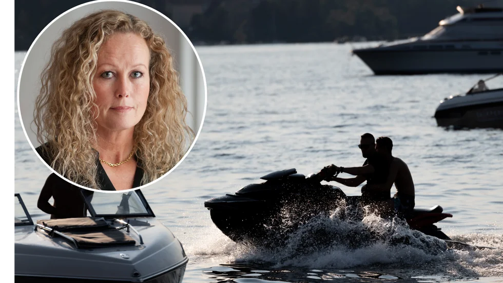  Lina Nilsson, rådgivningsexpert vid SSF, varnar för de negativa konsekvenserna av att köpa en begangnad vattenskoter.