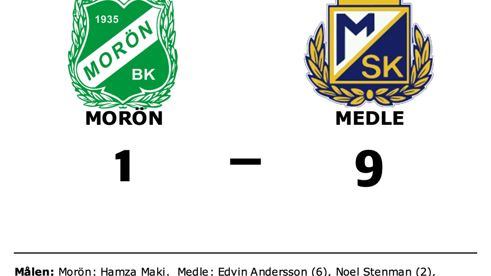 Morön BK 2 förlorade mot Medle SK