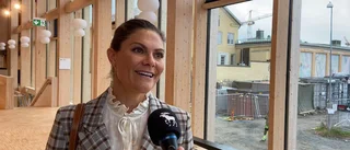 Kronprinsessan om Skellefteå: ”Framtidstron är fantastisk”