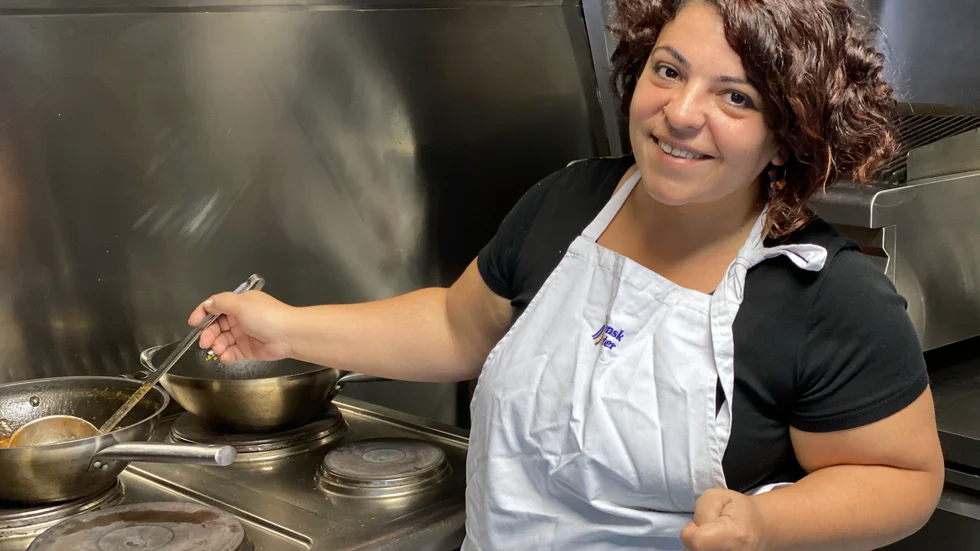 Dilan Külcek, restaurang Tjärdalen Världmat, Norsjö