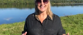 Video: Sanna Nielsen på plats i Kalix • "Så glad över att vara här"