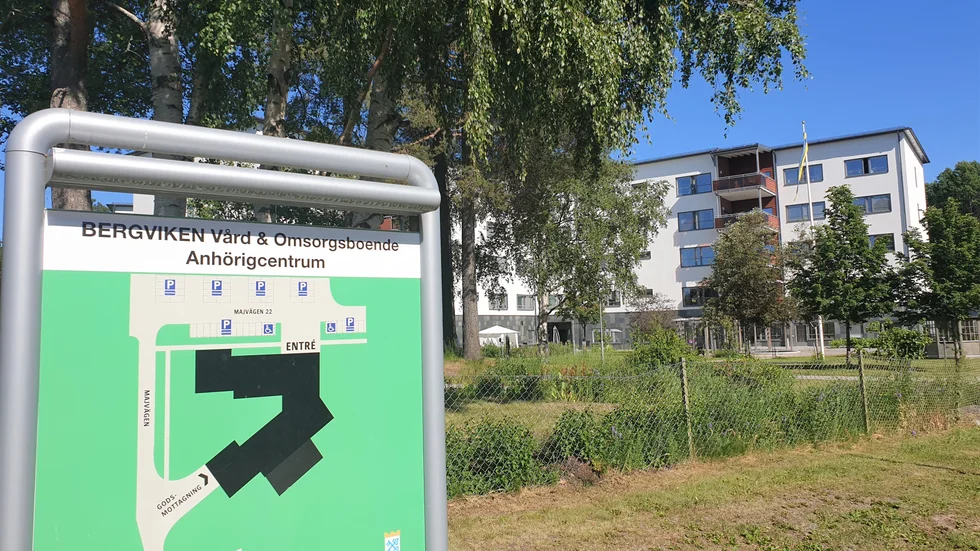 Brukarna på Bergvikens vård- och omsorgsboende har haft en tuff tid under pandemin. Nu tvingades de gamla även genomlida Sydeuropeisk hetta.