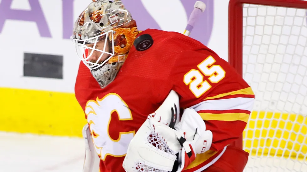 Calgary-målvakten Jacob Markström.