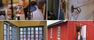 ÅTERBRUK • Ateljén i Stenkumla är byggd med återvunnet och lokalt material • "Hoppas vi kan inspirera andra"