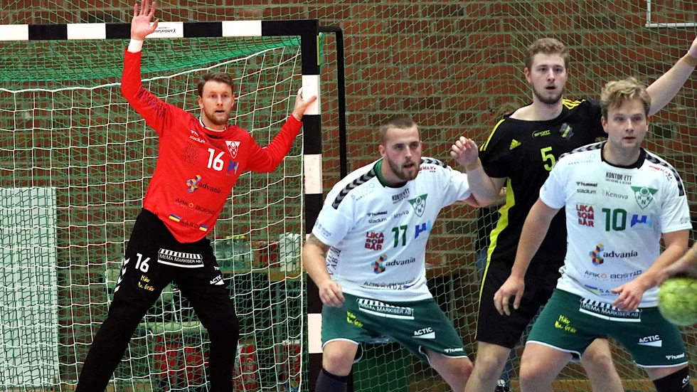 Sebastian Glemhorn var stabil i NHK:s mål mot Gimonäs Umeå.