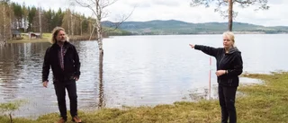 Flodvattnet steg timme för timme: "Fåren blev skärrade" ▪ Satt på altanen och såg fiskarna simma