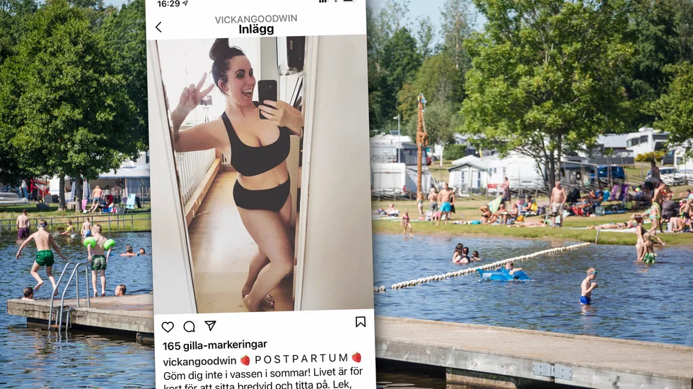 I början var Veronica Goodwin nervös över vilka reaktioner hennes bilder skulle möta i sociala medier. Men kommentarerna har enkom varit positiva och det får henne att fortsätta.